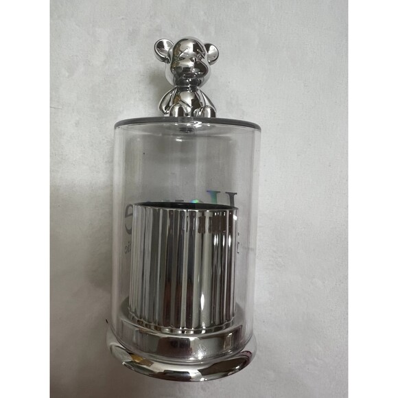 New Silver Toothpick Case Violent Bear - Picture 2 of 3